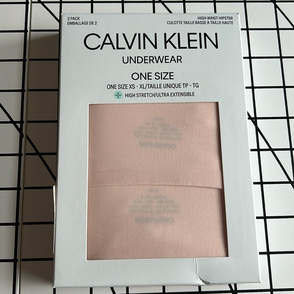 Calvin Klein Underwear 2 Pack High Waist Hipsters